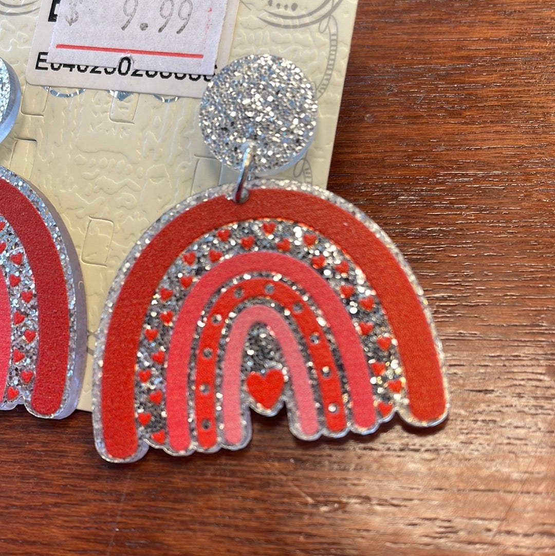 Valentine Rainbow Earrings