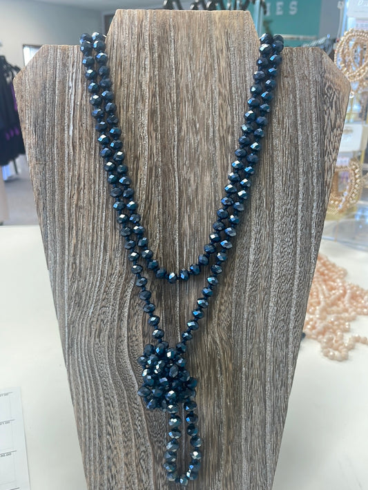 60โ Beaded Wrap Necklace