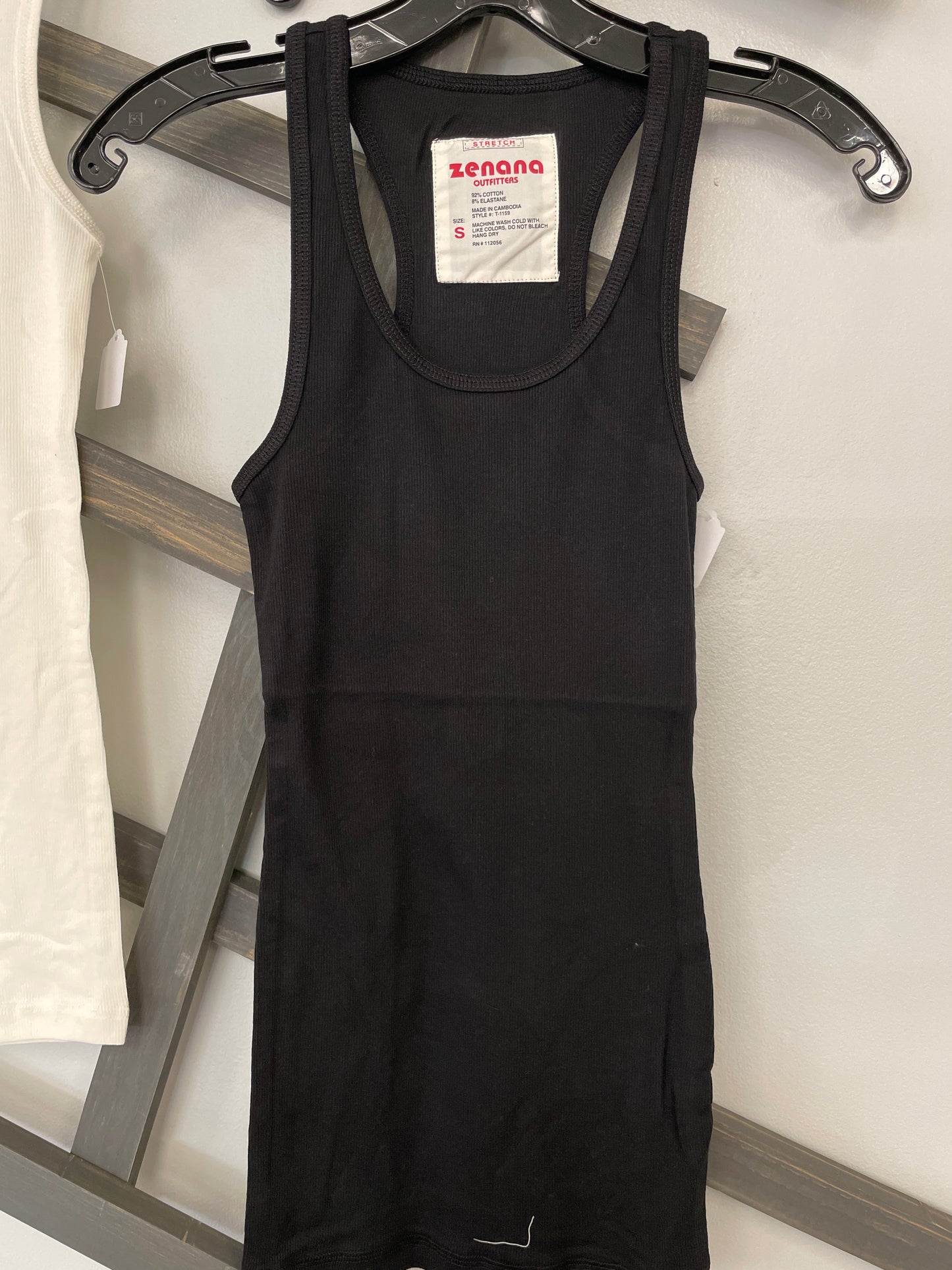 Ribbed Racerback Tank