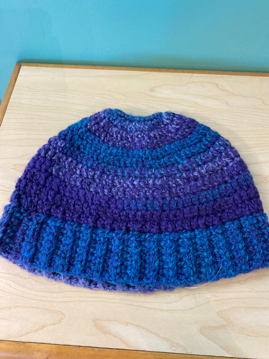 Hand Made Ponytail Beanie