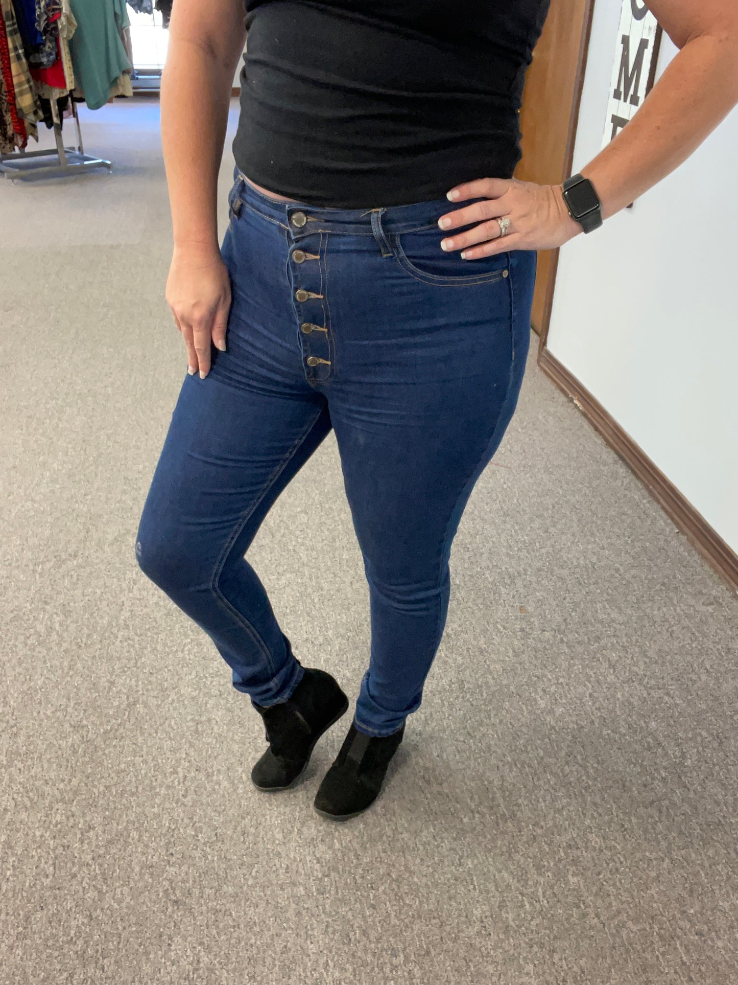 Button-fly Skinnies