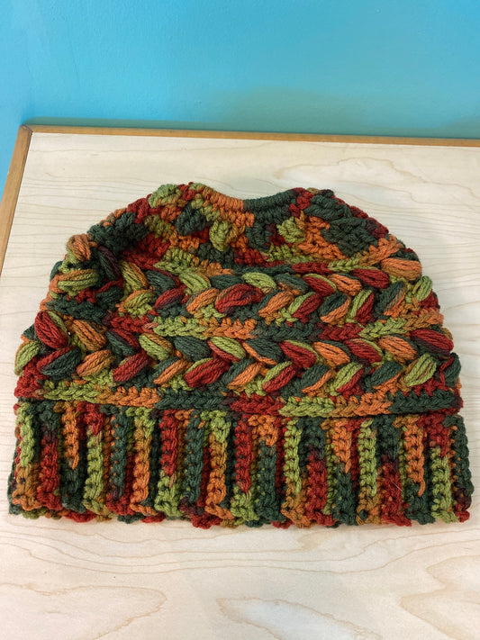 Hand Made Ponytail Beanie