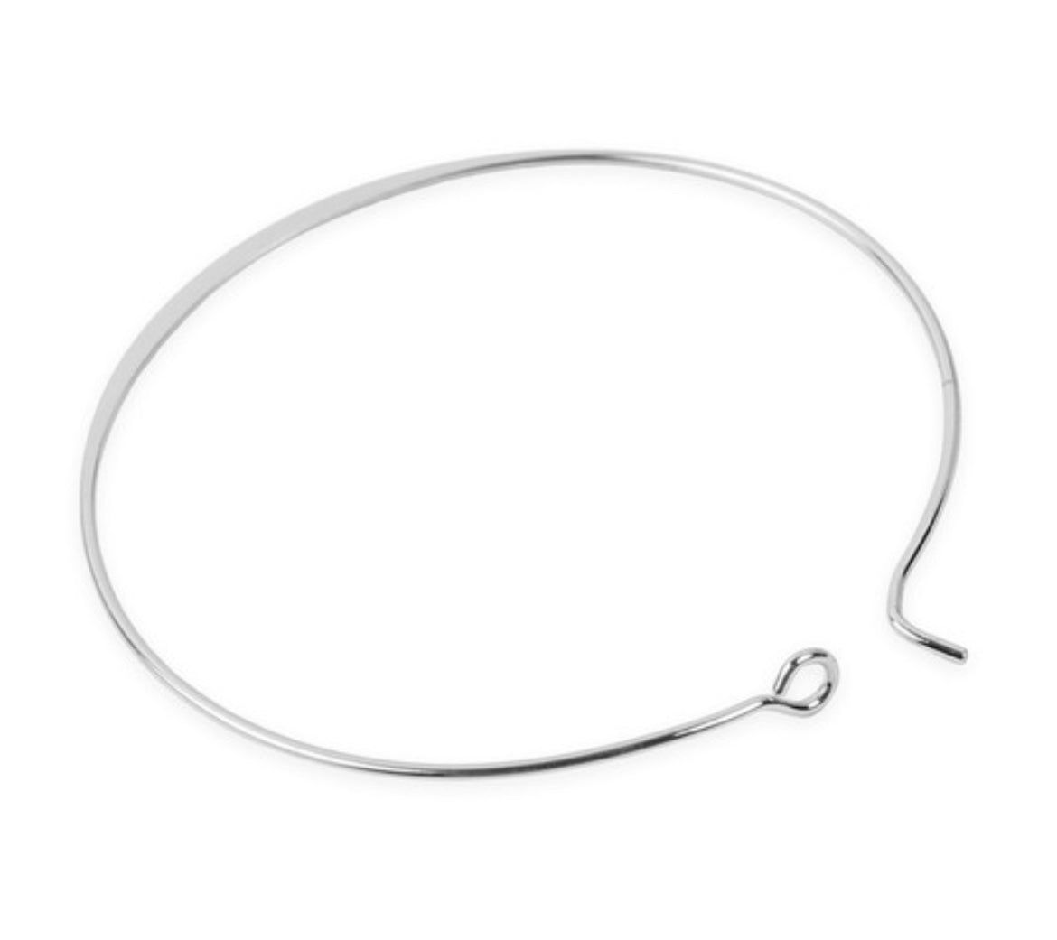 Silver Hoop Earring Set