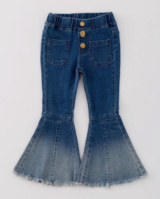 Ombré Bellbottoms-Girls