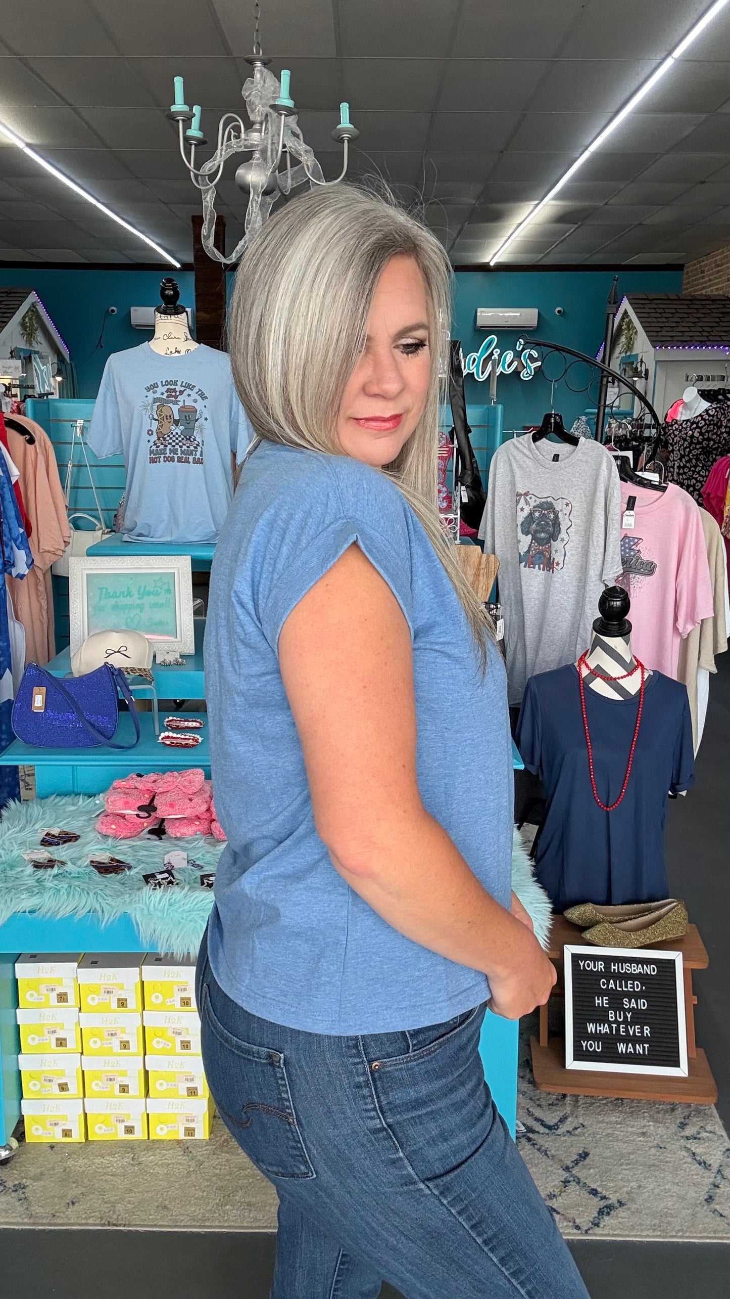 Cuff Sleeve Tee