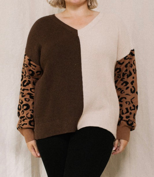 Hot Cocoa Sweater-Plus