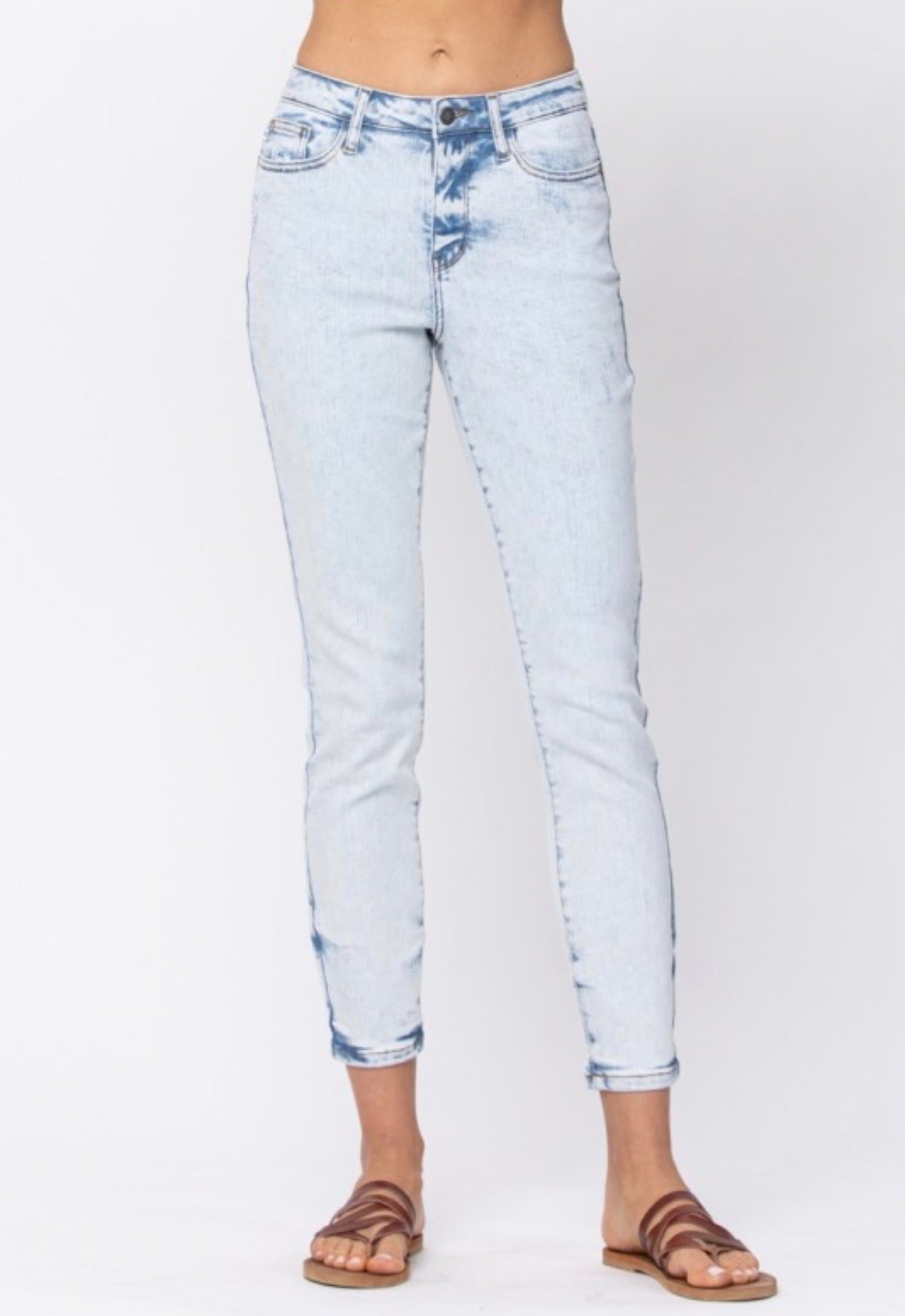 Judy Blue Acid Wash Skinnies