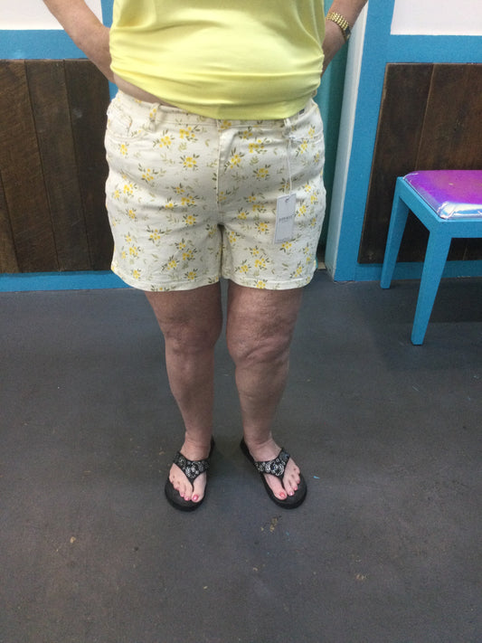 Judy Blue flower print shorts