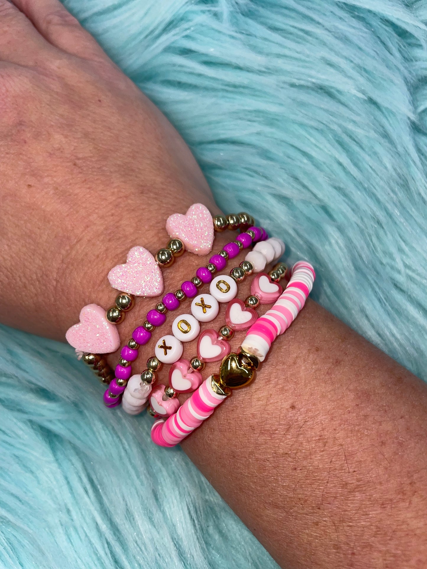 XOXO Bracelet Stack