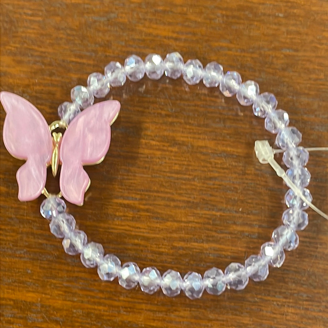 Butterfly Crystal Bracelet