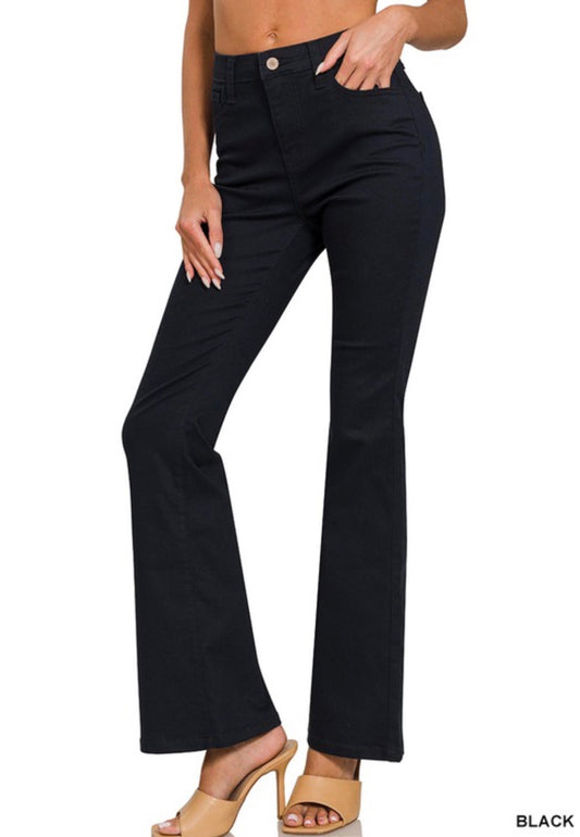 Black Bootcut Jeans