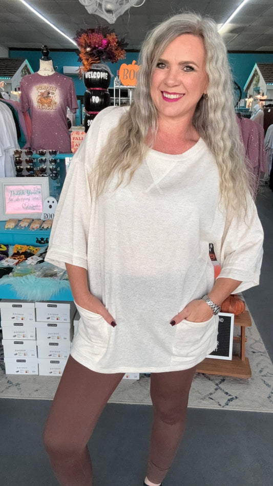 French Terry Tunic