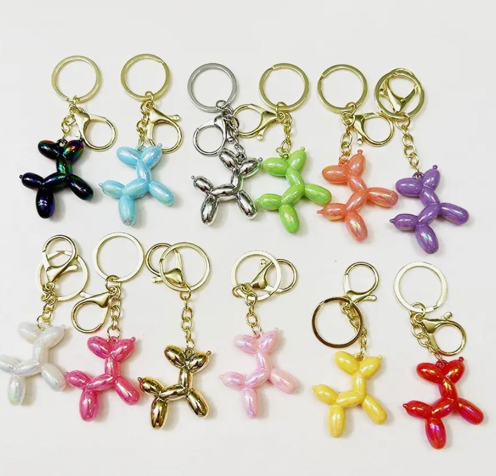 Balloon Dog Keychain