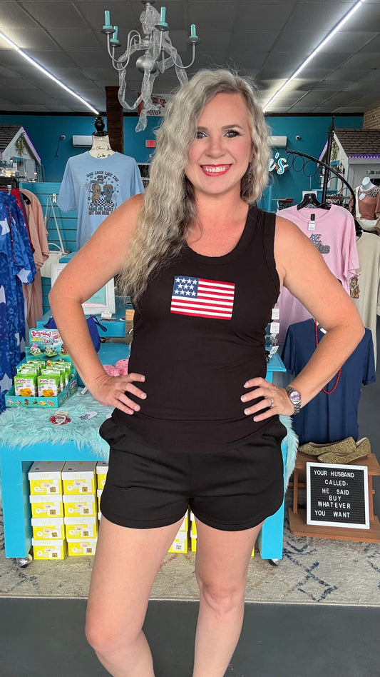 Flag Patch Tank