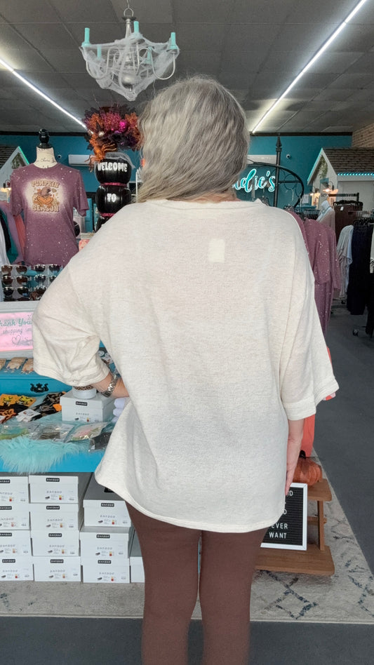 French Terry Tunic