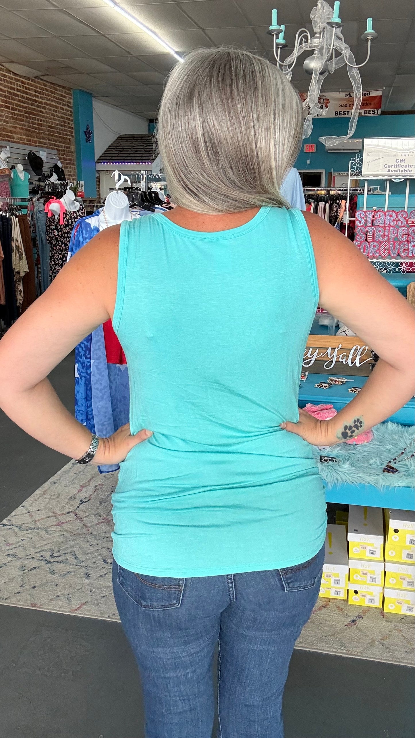 Leopard Chevron Tank