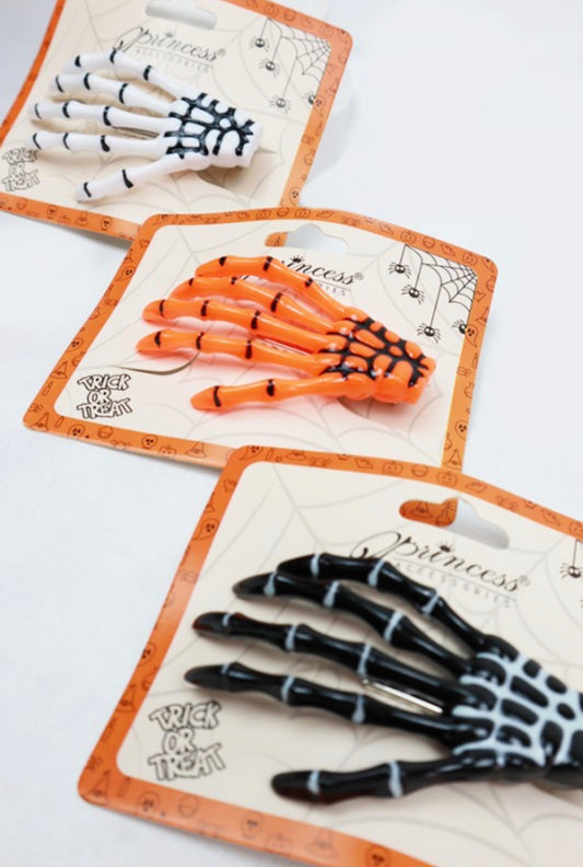 Skeleton Hand Hairclip