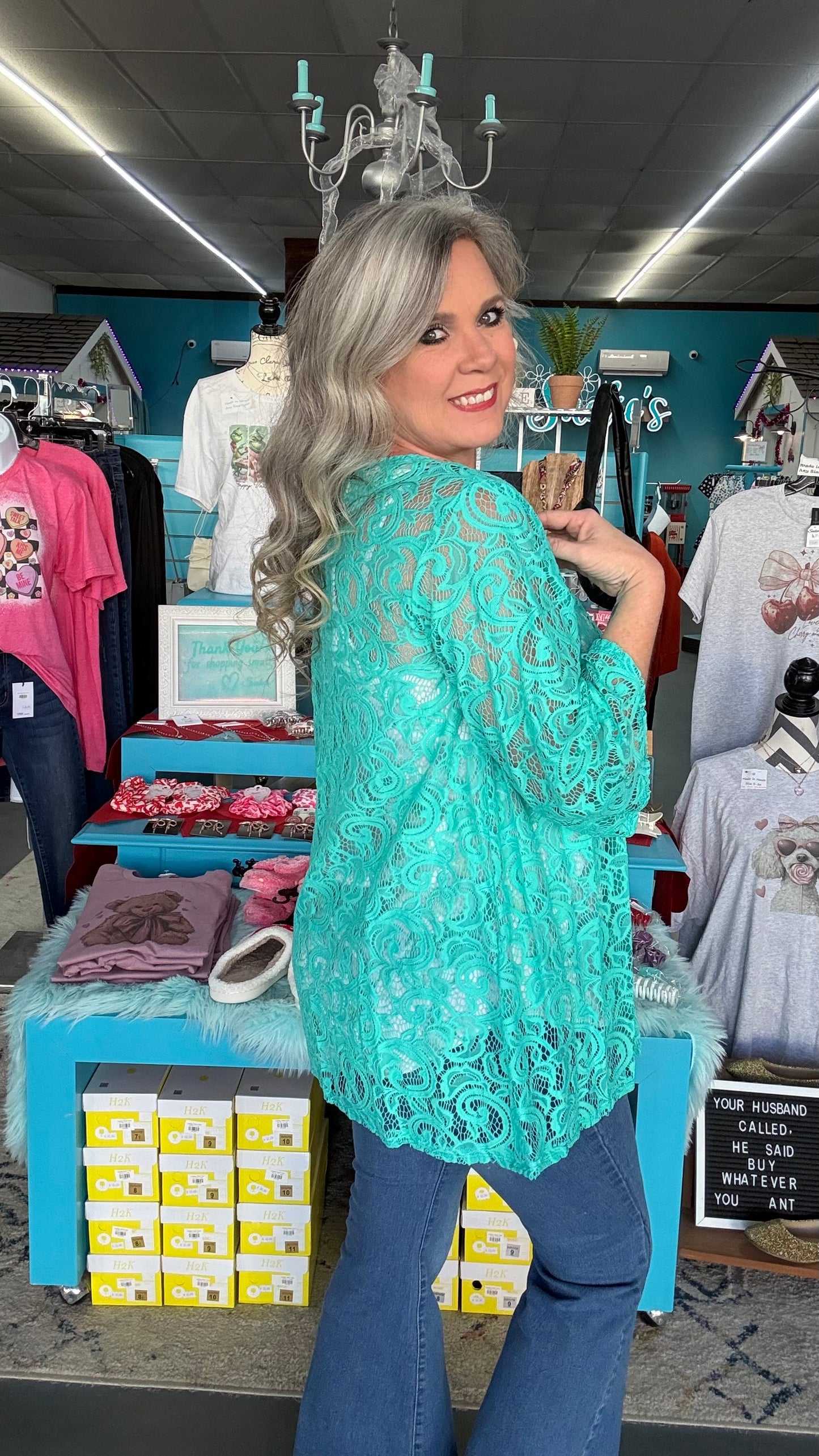 Lace Kimono