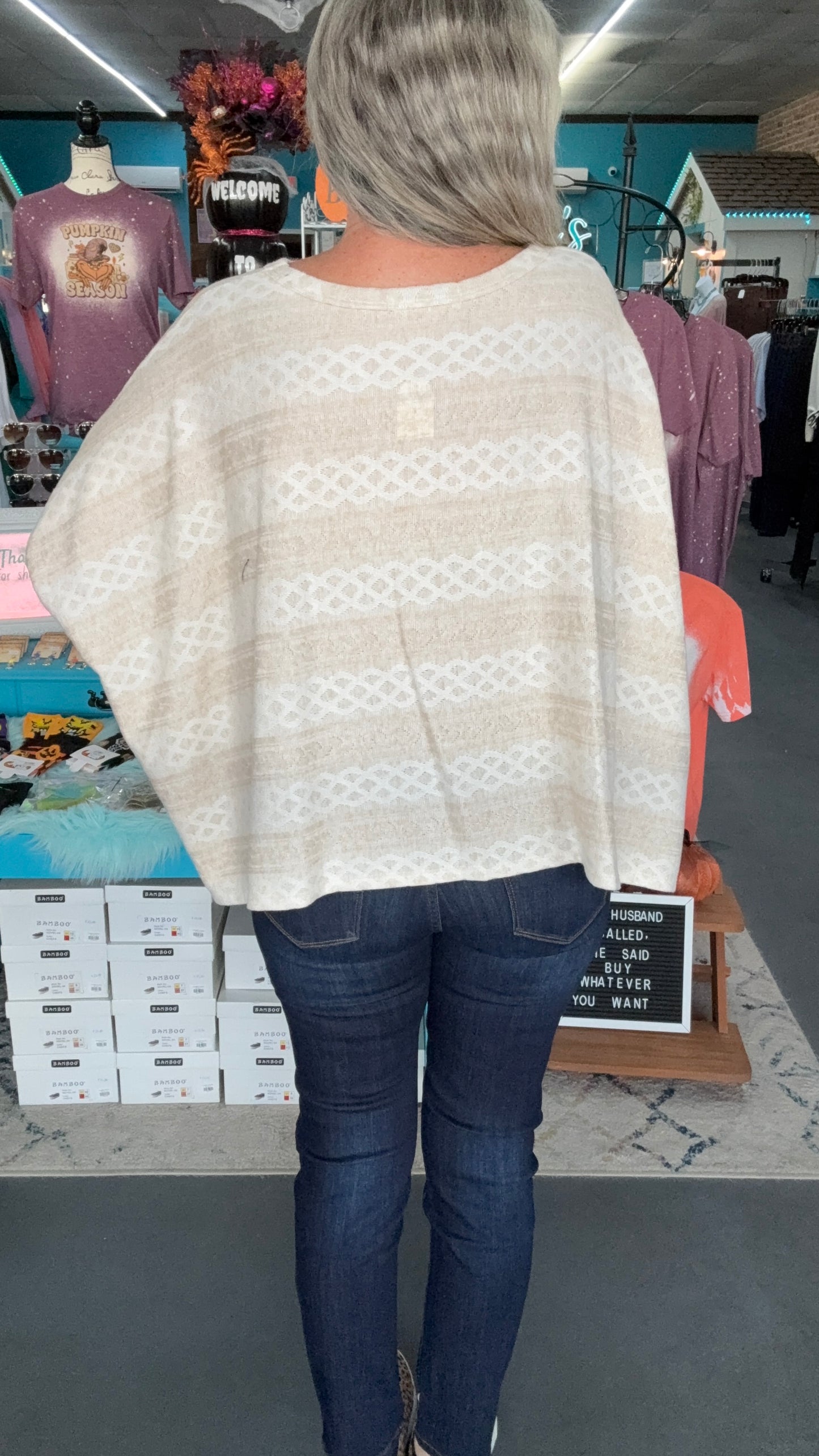 Striped Fall Nights Sweater