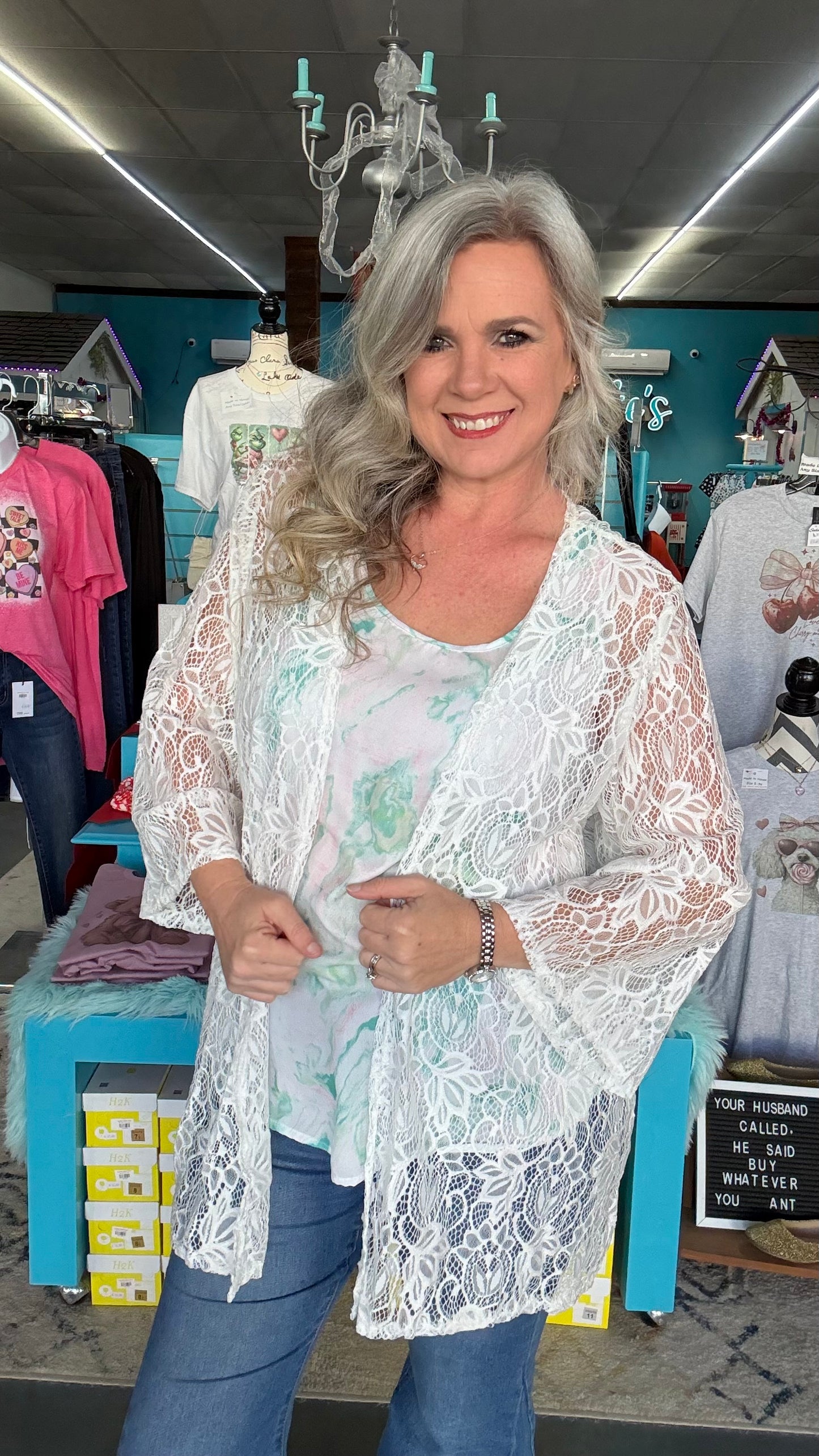 Lace Kimono