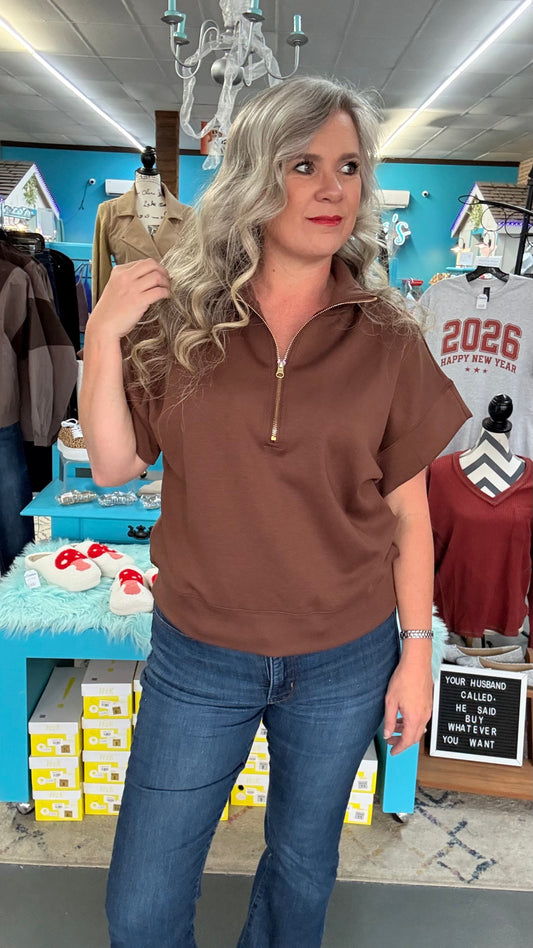 Scuba Half Zip Pullover