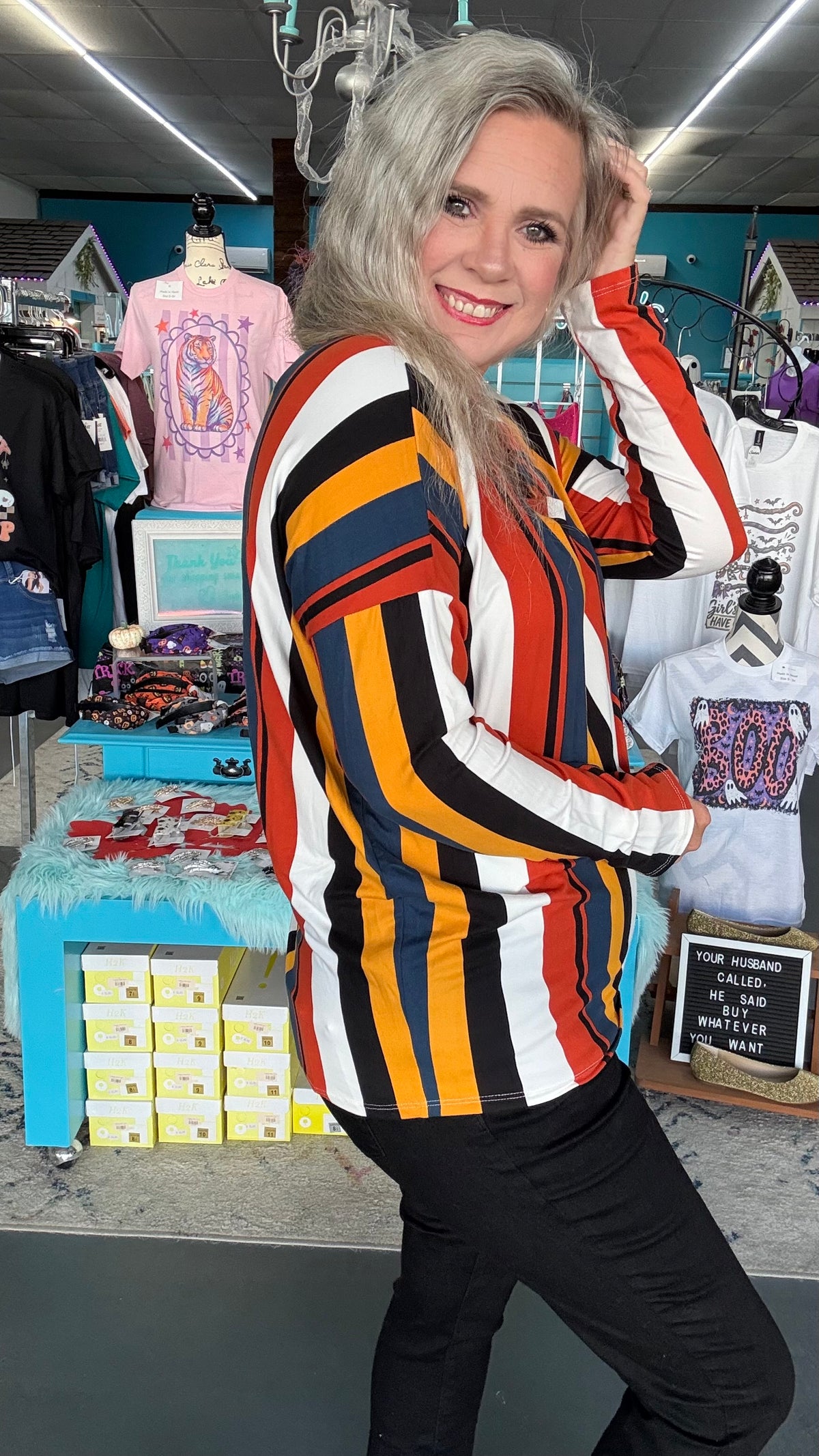 Hay Girl Dolman Top