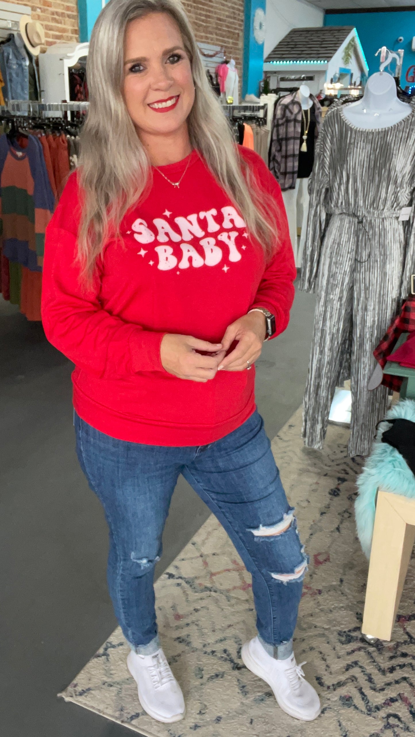 Santa Baby Sweatshirt