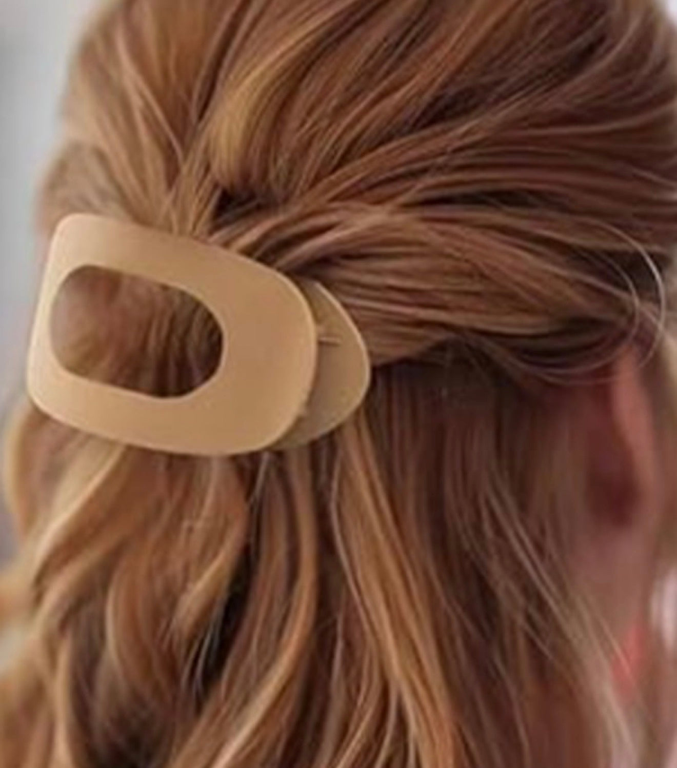 Spring Flat Claw Clip