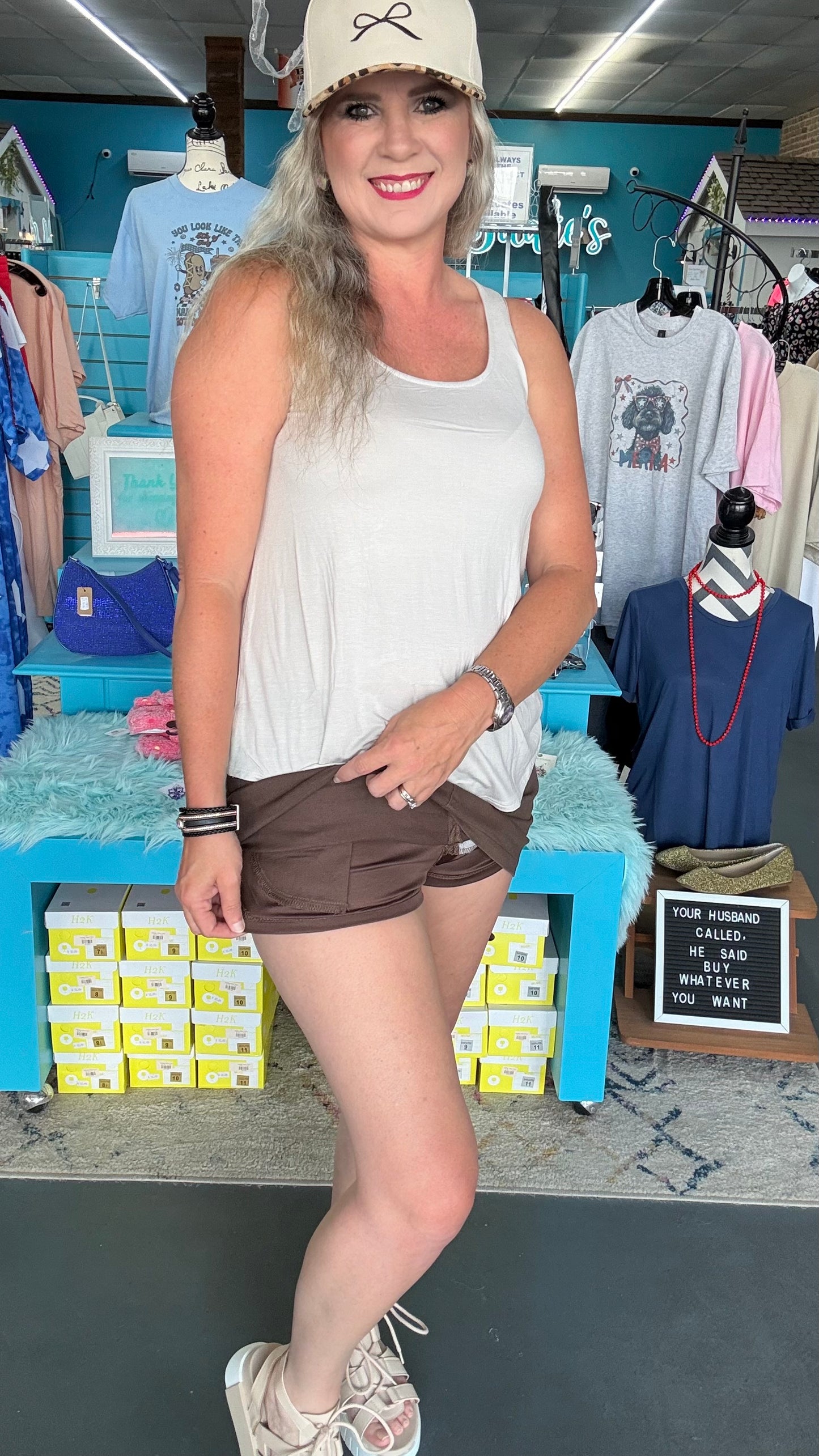 Cotton Twill Skort