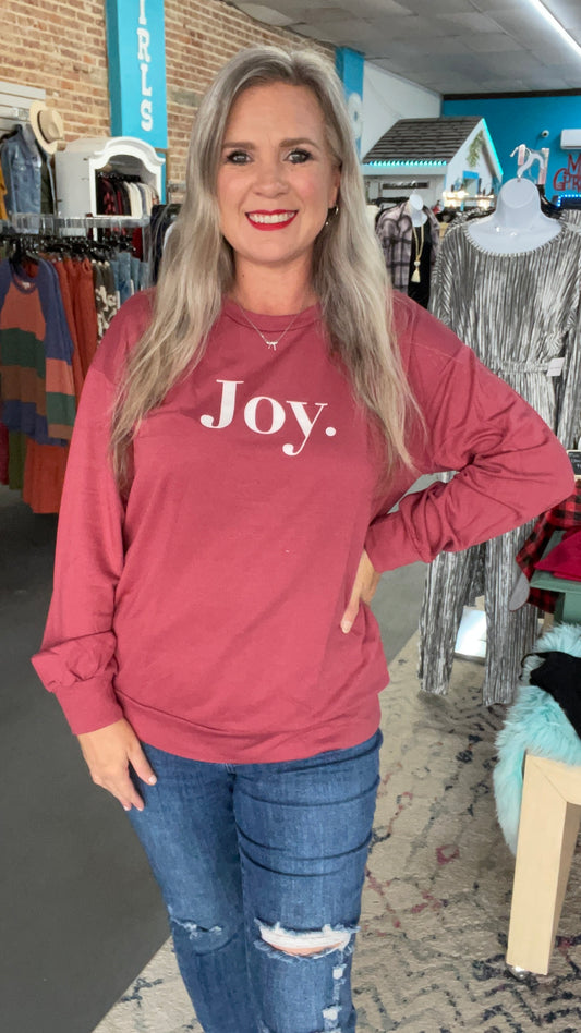 Joy Fleece Sweatshirt