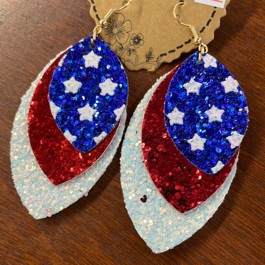 Patriotic Earrings