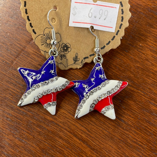 Patriotic Earrings