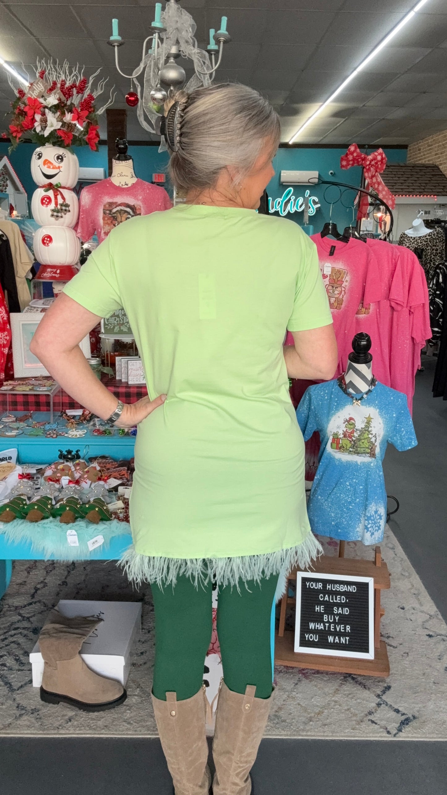 Grinch Party Dress