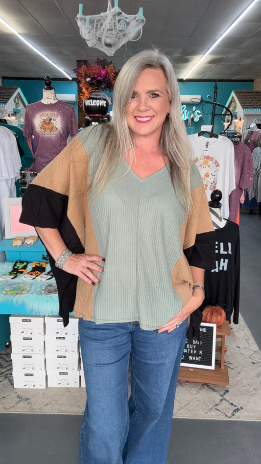 Sage Block Top