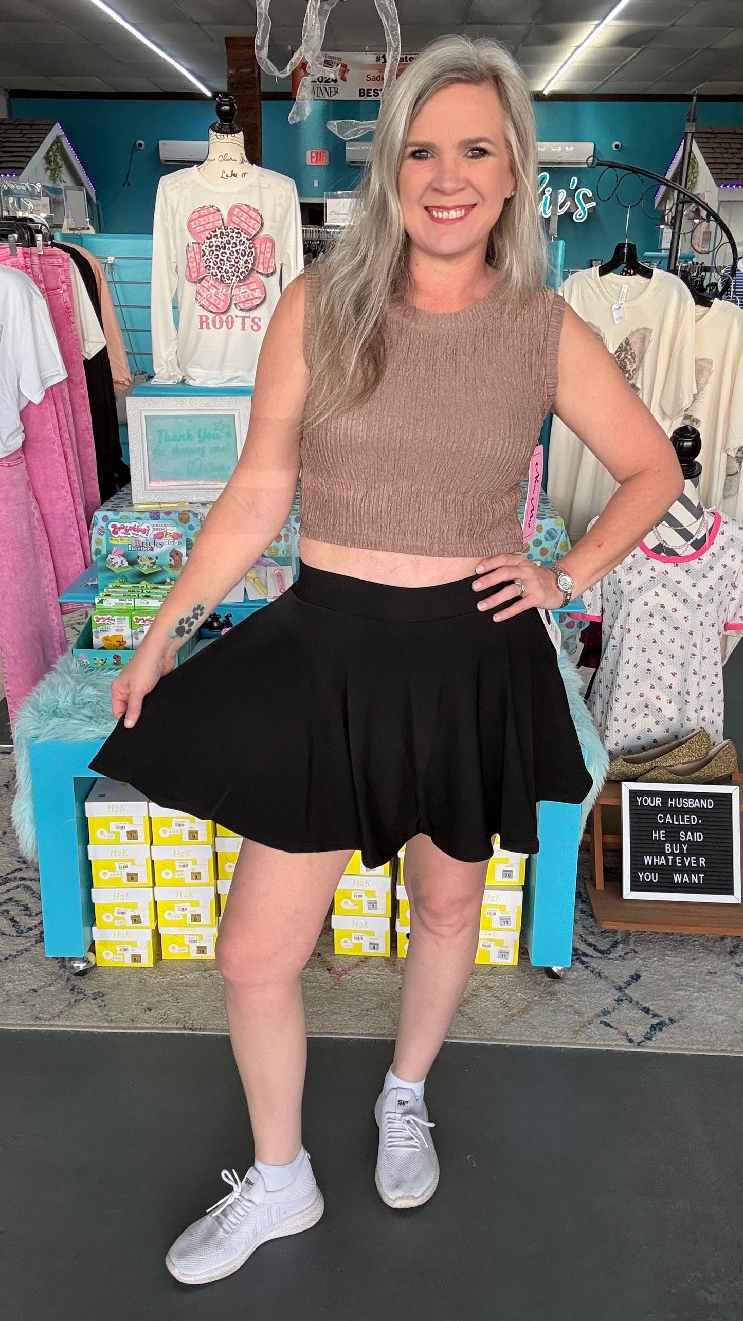 Scuba Flare Skort