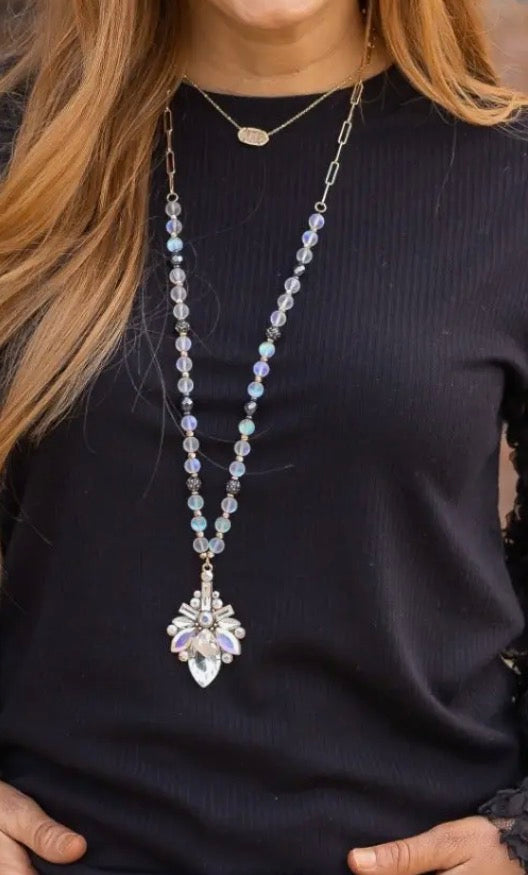 Crystal Pendant Necklace