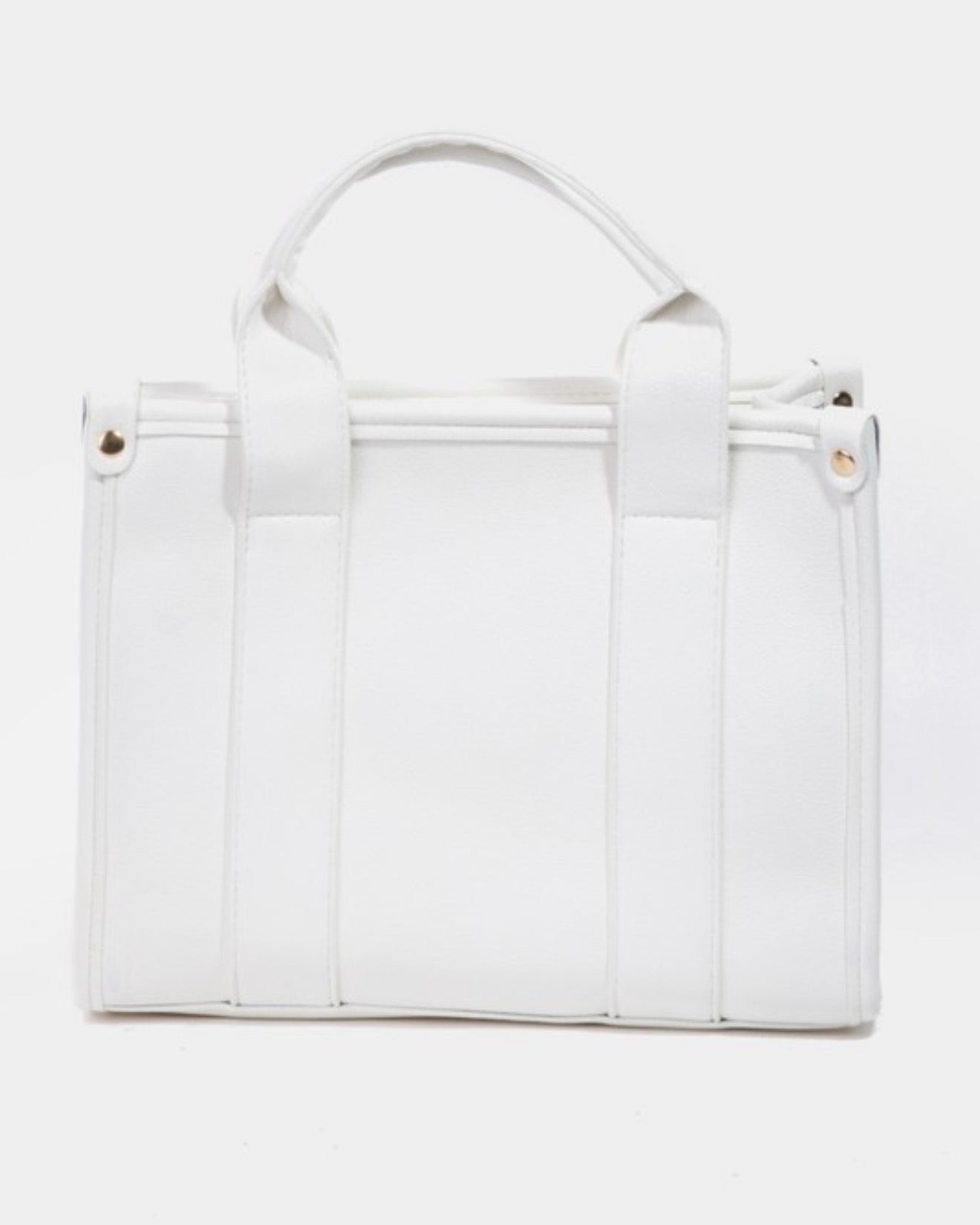 Square Top Handle Handbag