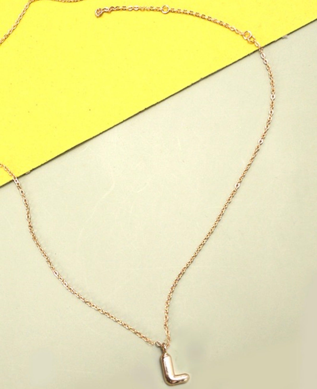 Balloon Initial Necklace