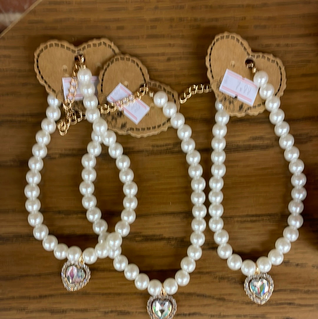 Doggy Pearl Necklace