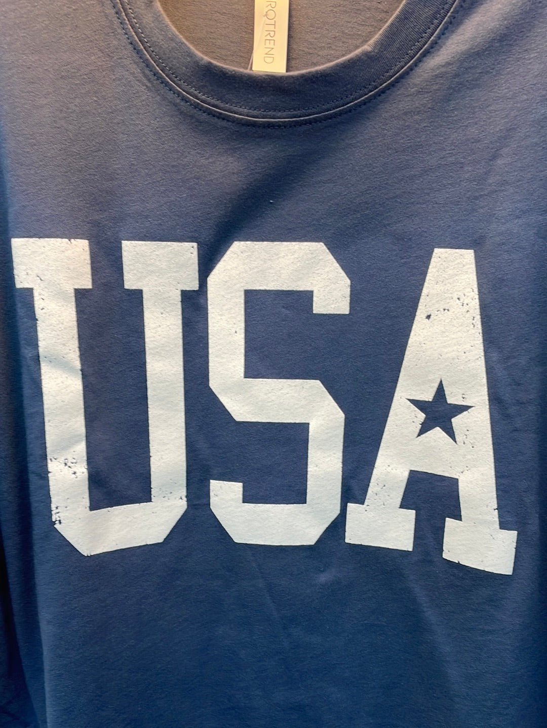 USA Cropped Tee