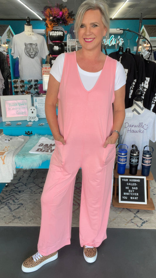Pink Jumpsuit