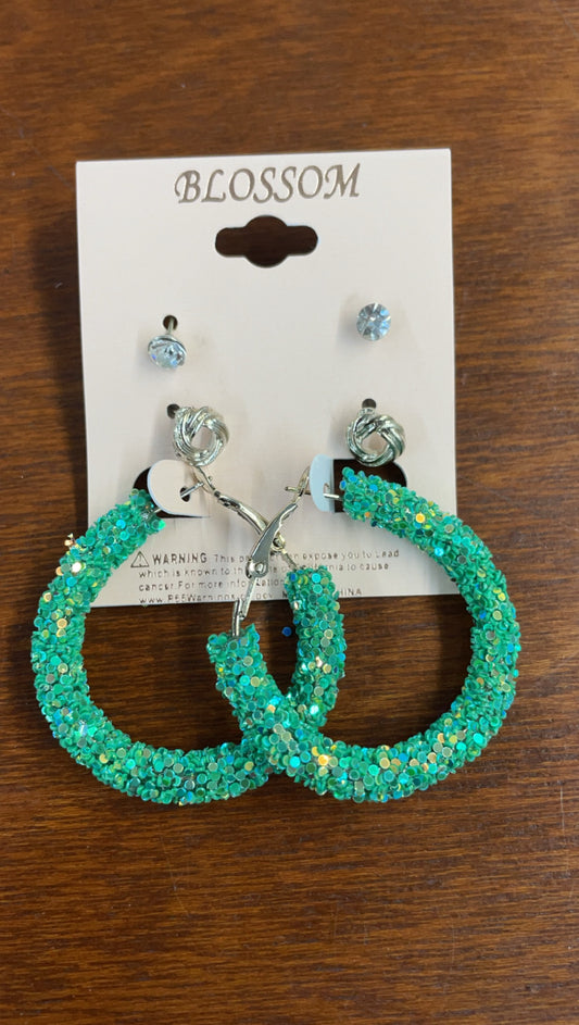 Glitter Earrings
