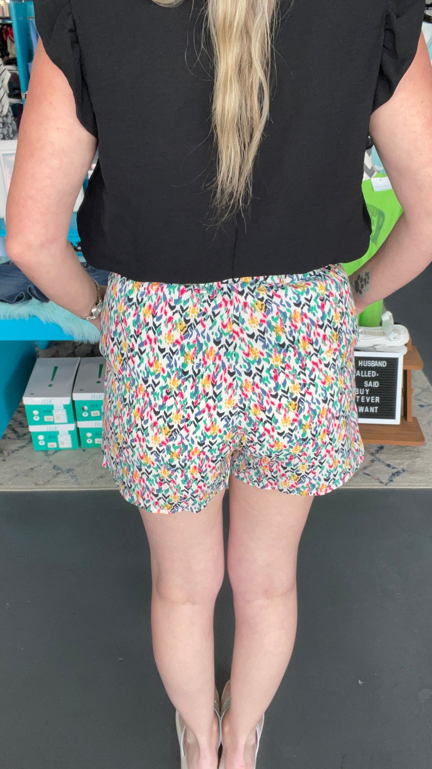 Dressy Paperbag Shorts