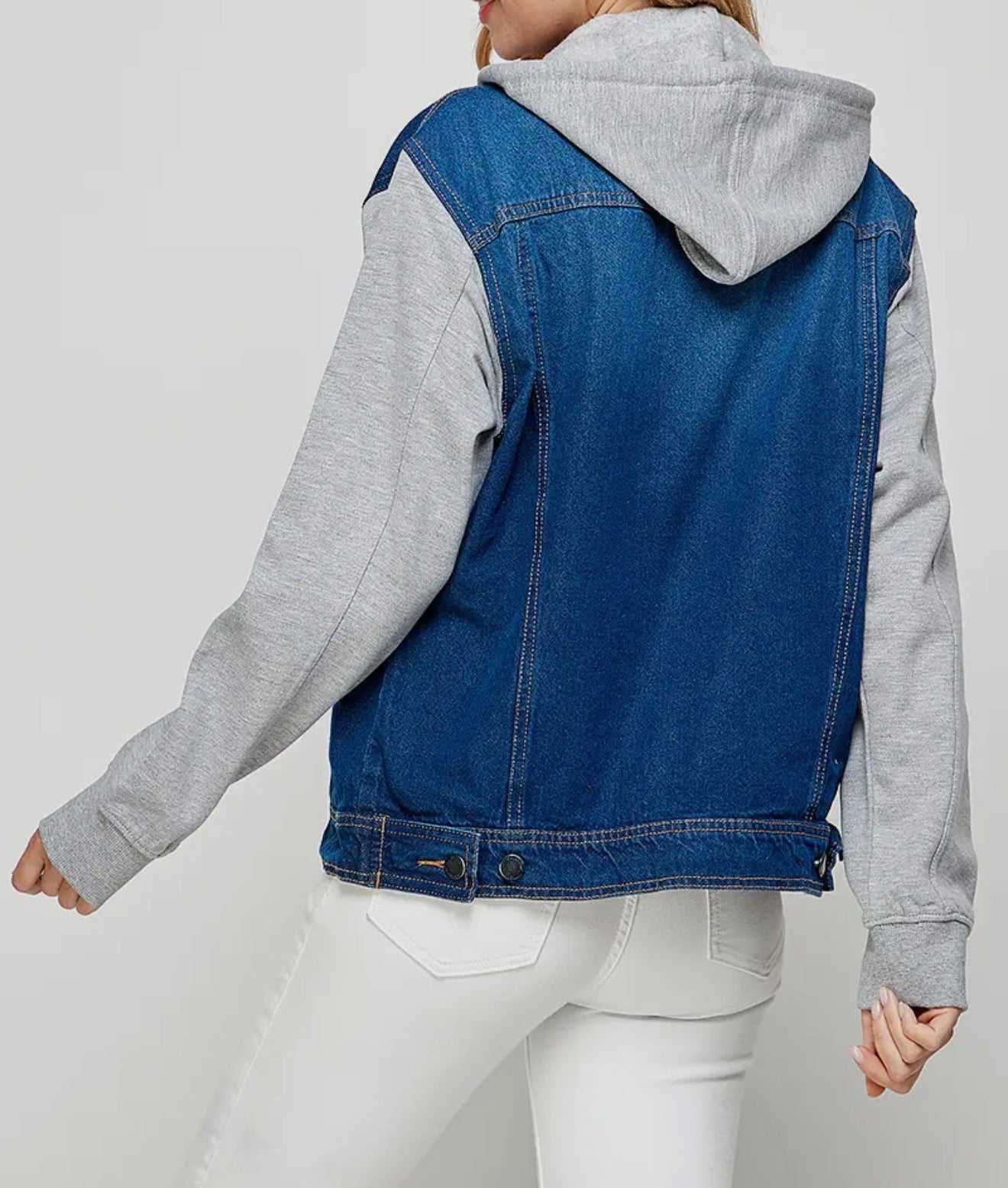 Denim Hoodie Jacket