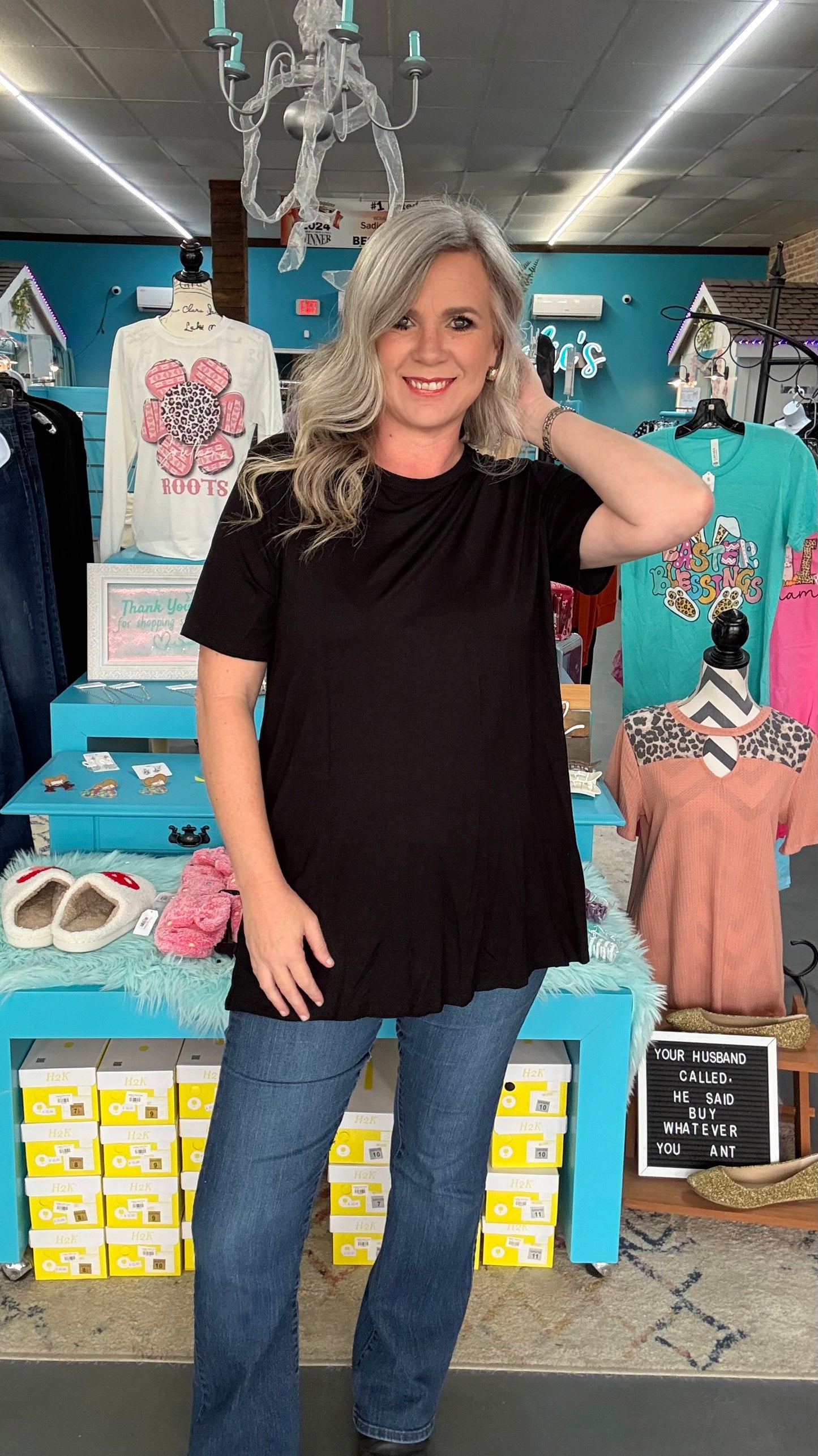 Leopard Bow Top-Plus