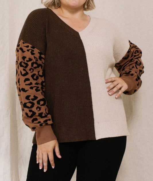 Hot Cocoa Sweater-Plus
