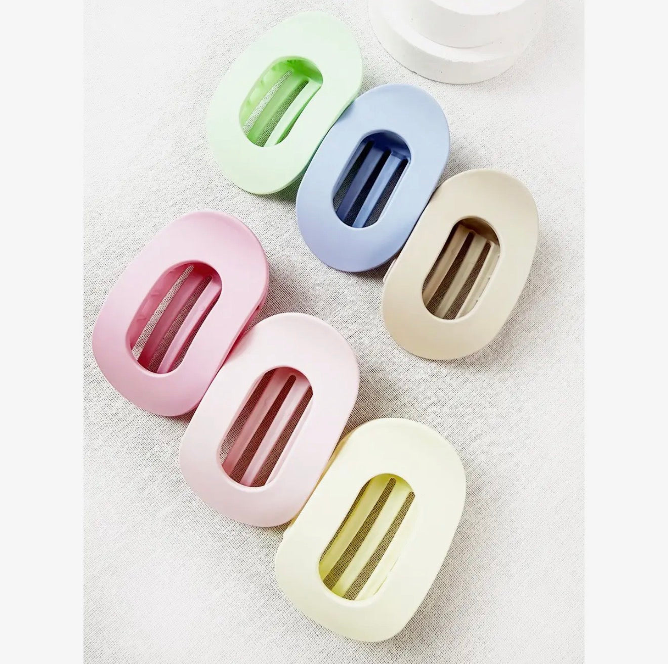Pastel Flat Claw Clip