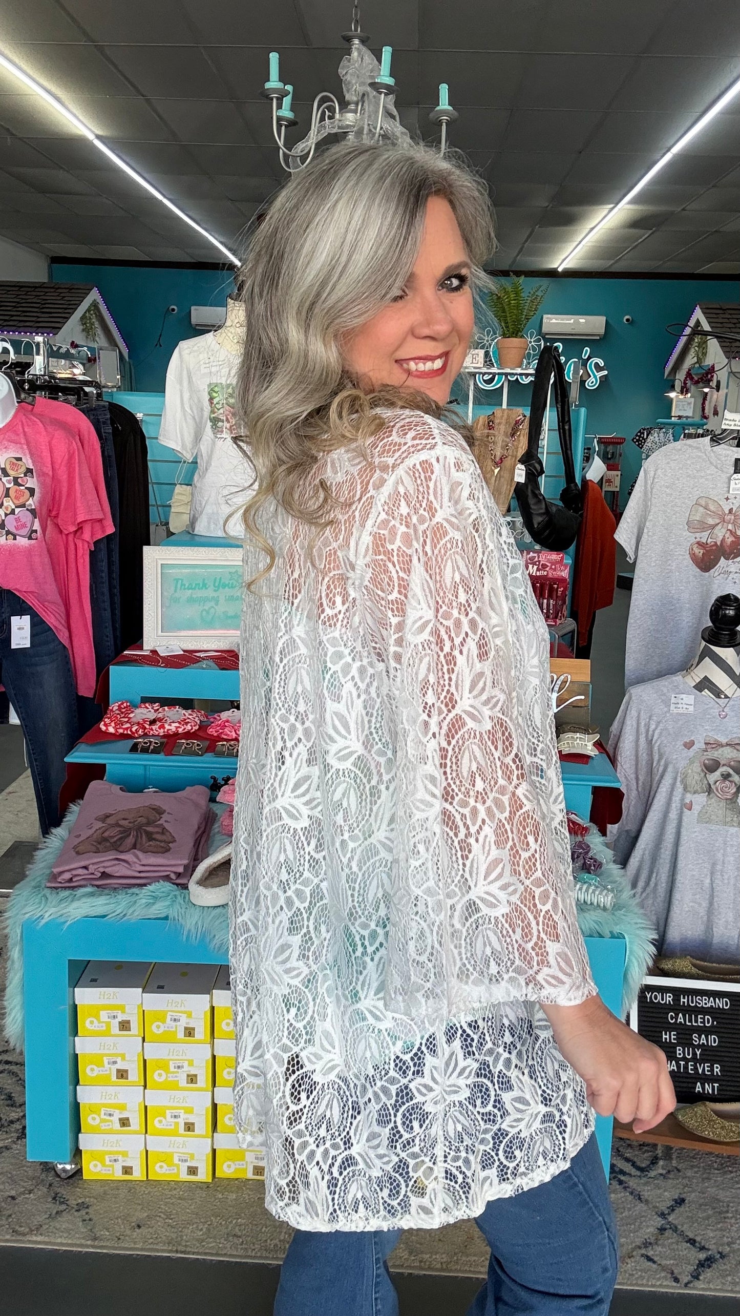 Lace Kimono