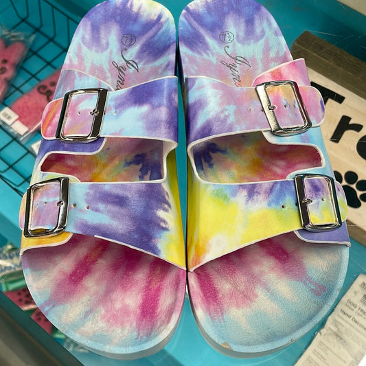 Tie Dye Slides