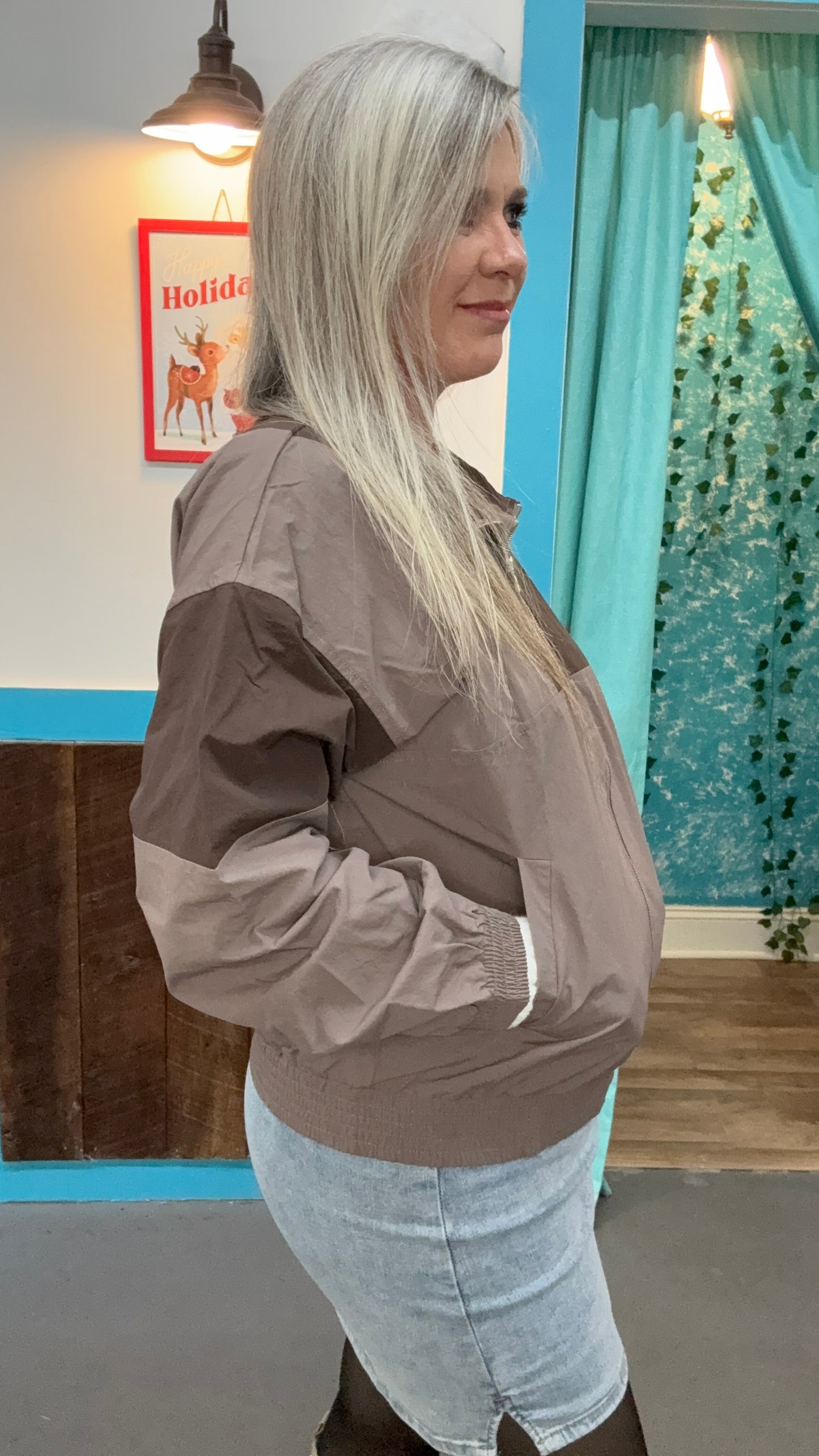 Chocolate Windbreaker